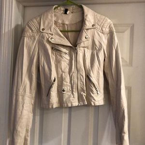 Vegan leather jacket